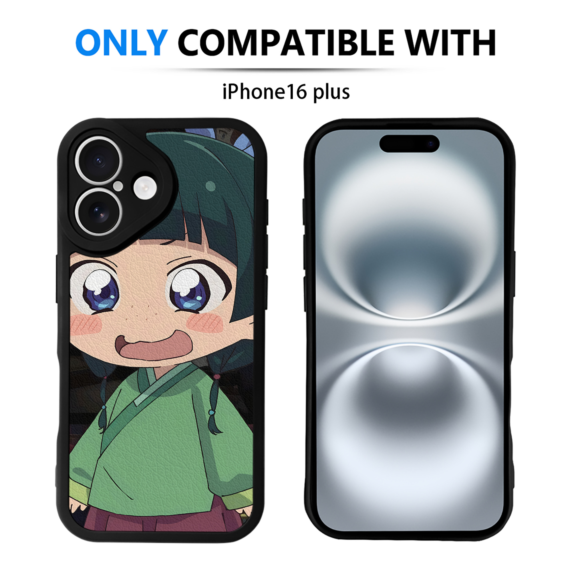 薬屋のひとりごと The Apothecary Diaries 【iPhone 16シリーズ対応】シリコンスマホケース（レザー調） 材質：シリコン